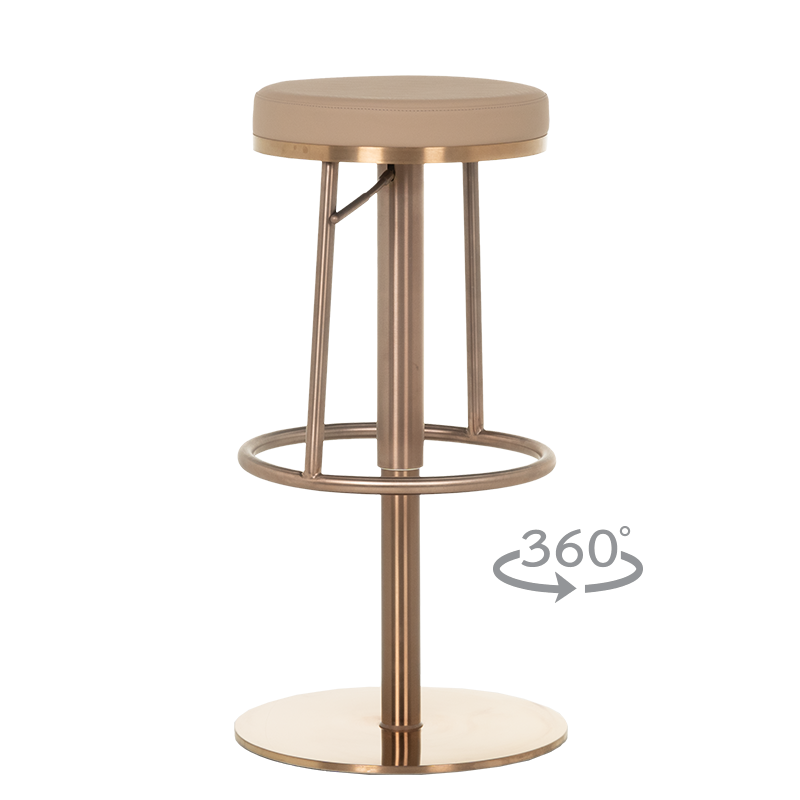 Бар стол BEZU - пясъчно кафяв RG