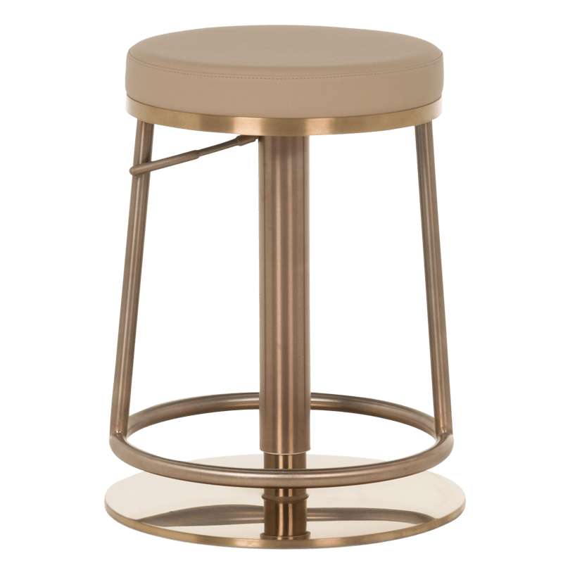 Бар стол BEZU - пясъчно кафяв RG