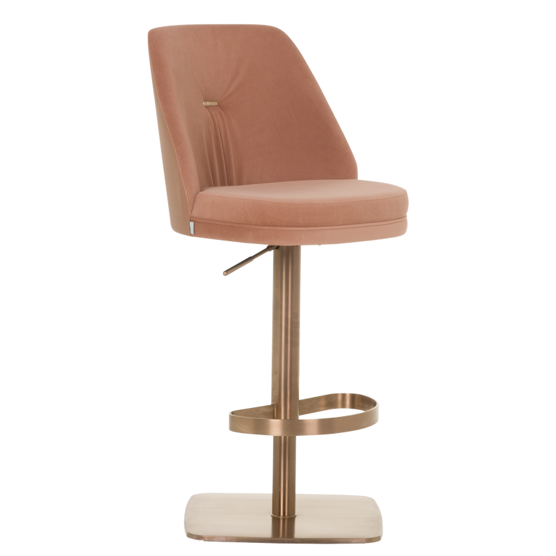 Бар стол HAUNA - розов RG