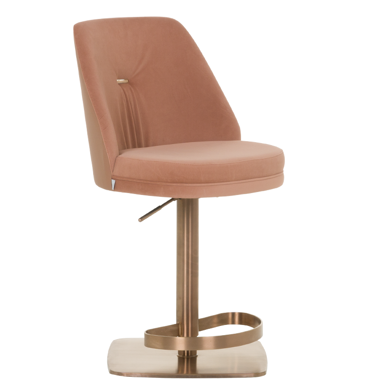 Бар стол HAUNA - розов RG