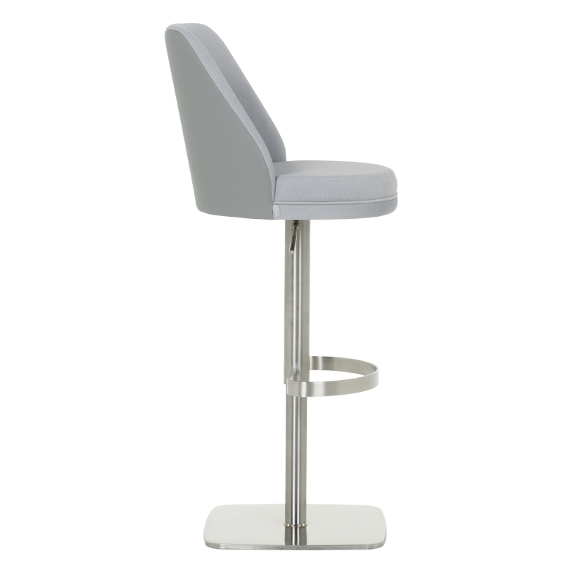 Бар стол HAUNA - светлосив SS