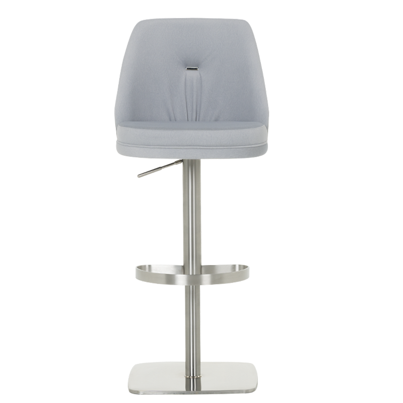 Бар стол HAUNA - светлосив SS