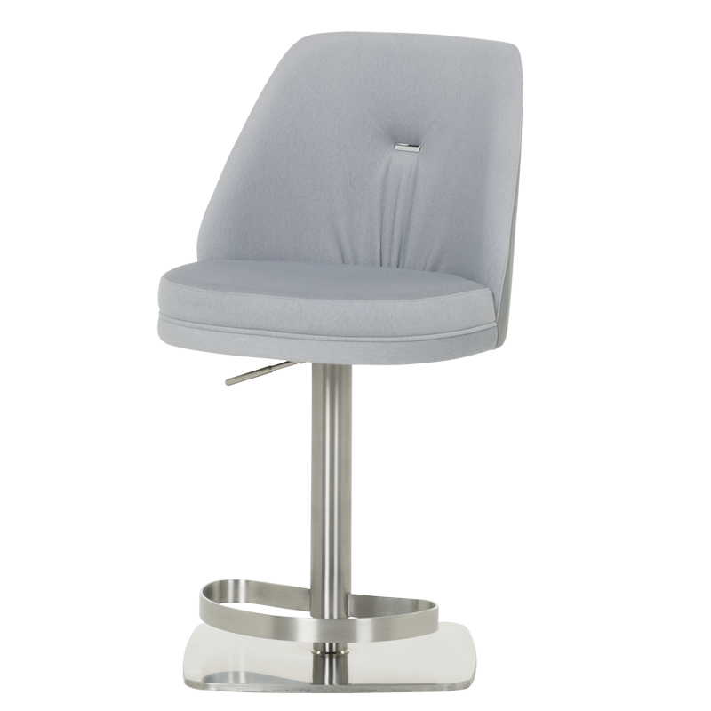 Бар стол HAUNA - светлосив SS