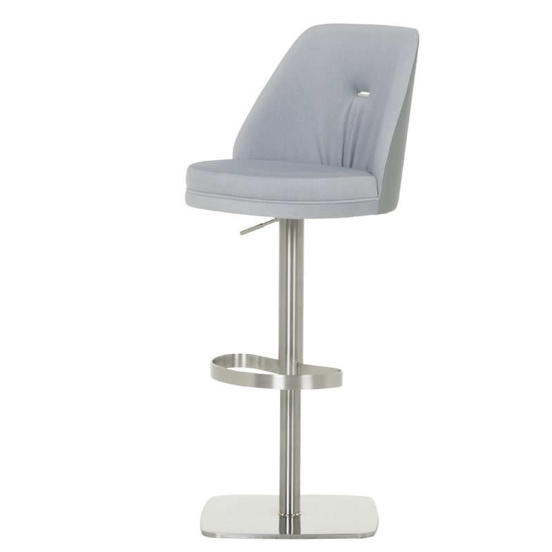 Бар стол HAUNA - светлосив SS