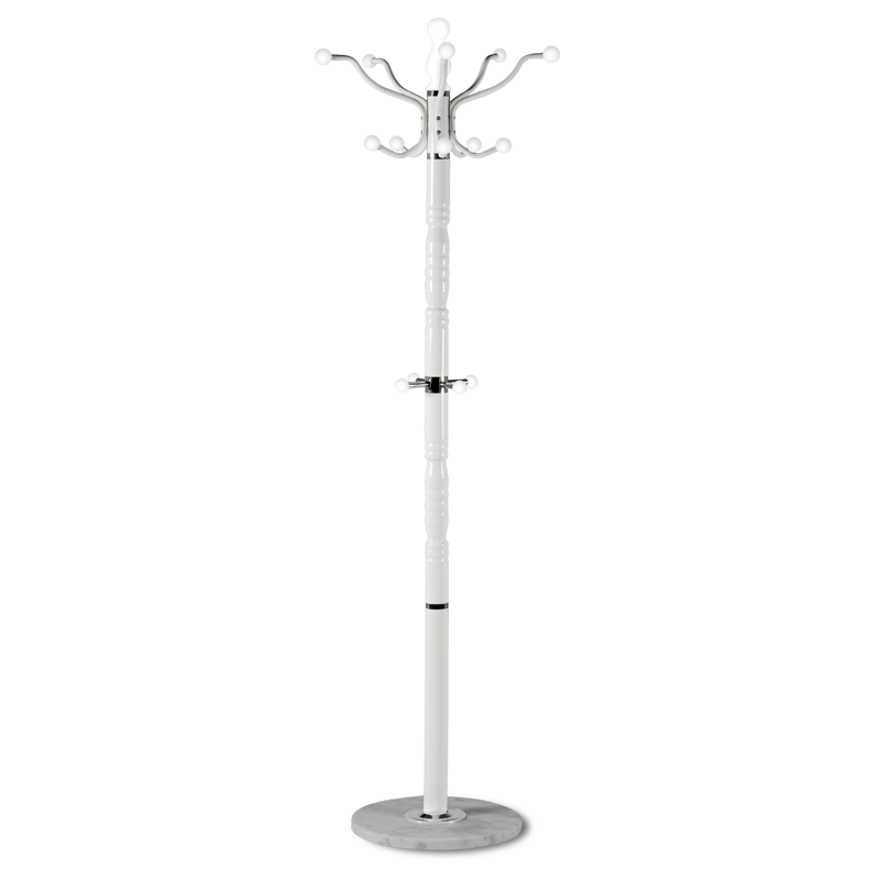 Закачалка за дрехи Carmen 106 - бял