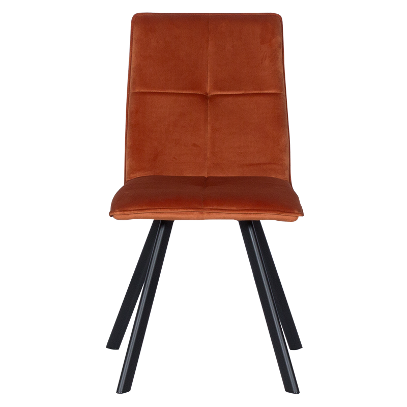 Трапезен стол Carmen 516 X - оранжев