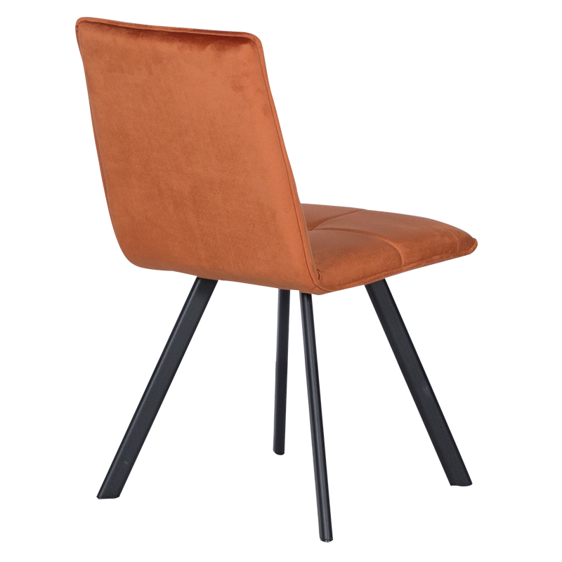 Трапезен стол Carmen 516 X - оранжев