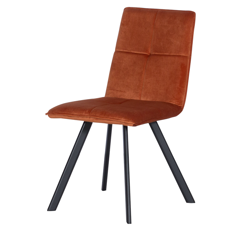 Трапезен стол Carmen 516 X - оранжев