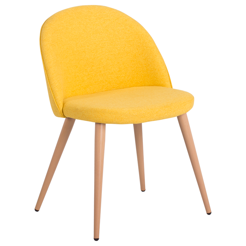 Трапезен стол Carmen 514 -ярко жълт MB