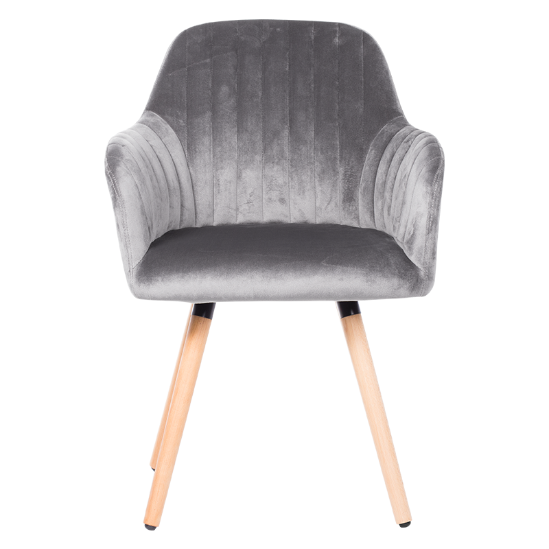 Трапезен стол Carmen 9970 - сив