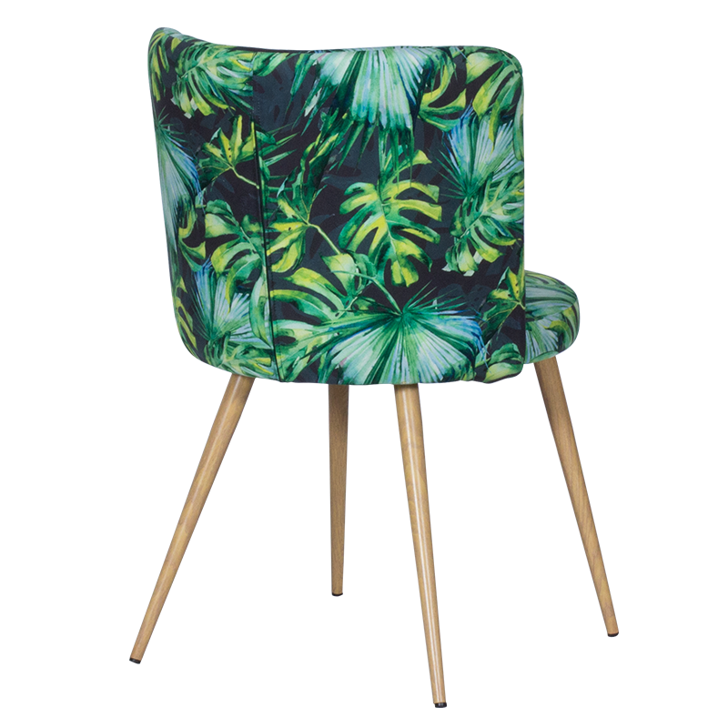 Трапезен стол Carmen 525 - зелен