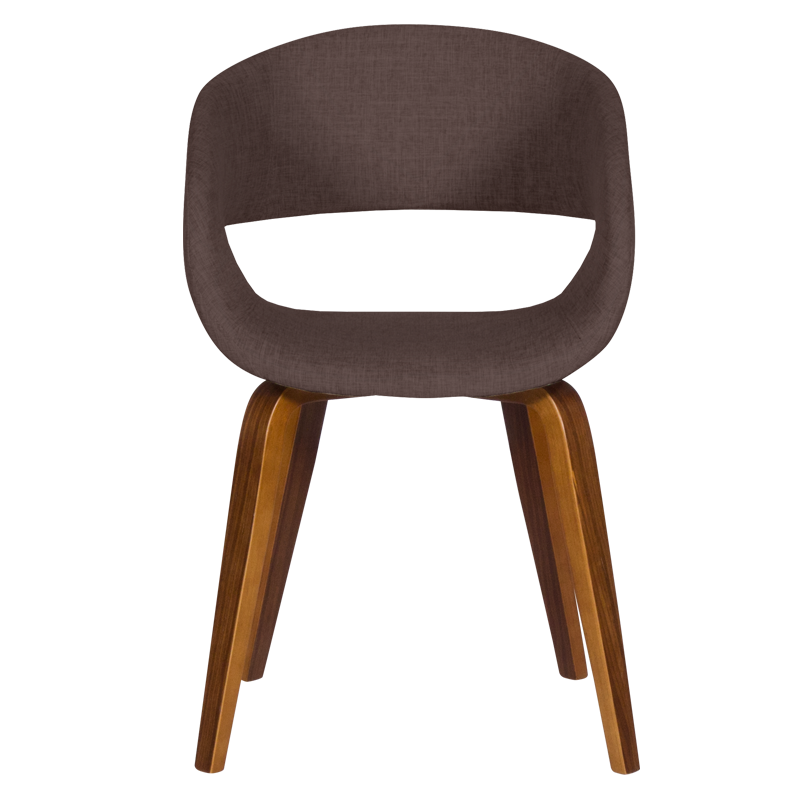 Трапезен стол Carmen 9975 - орех - кафяв