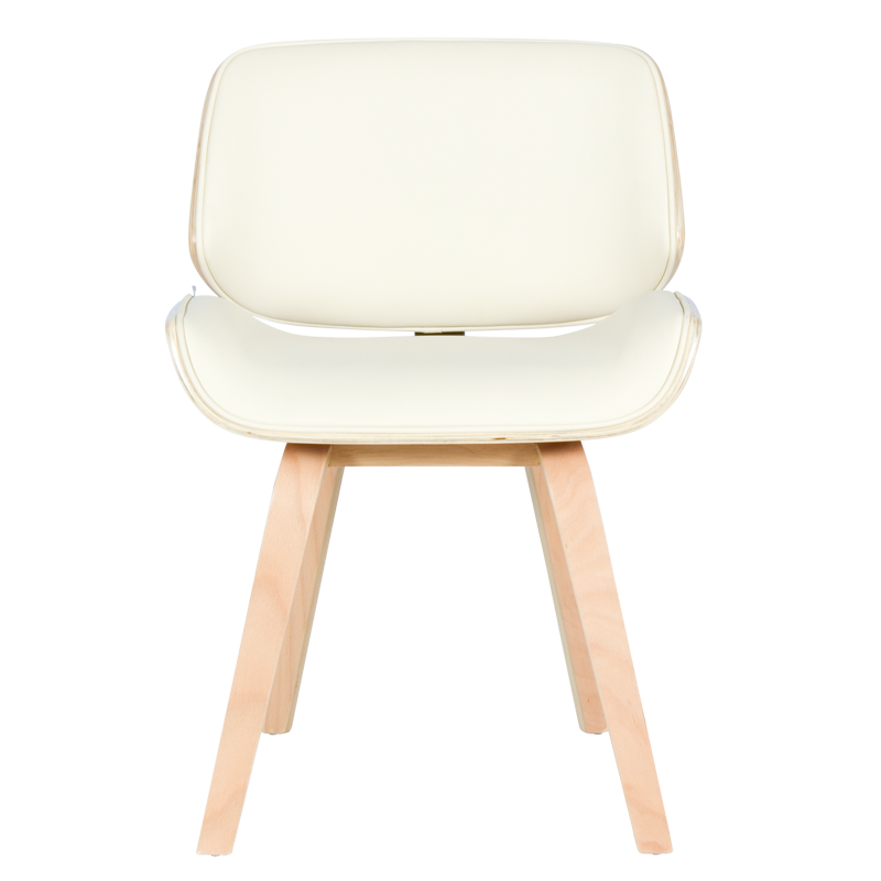 Трапезен стол Carmen 9976 - бук-крем