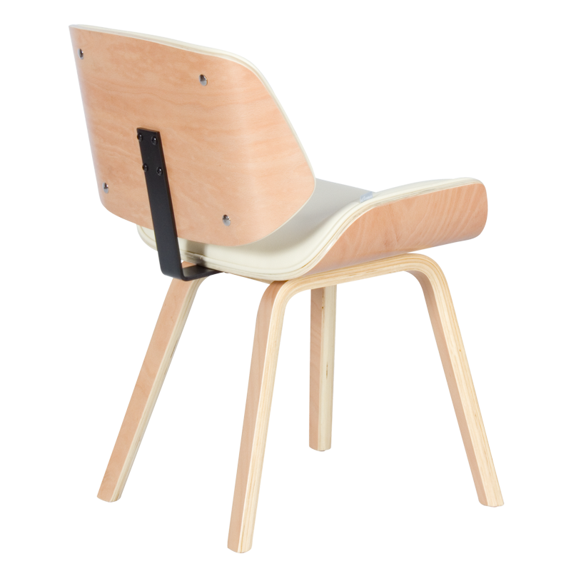 Трапезен стол Carmen 9976 - бук-крем