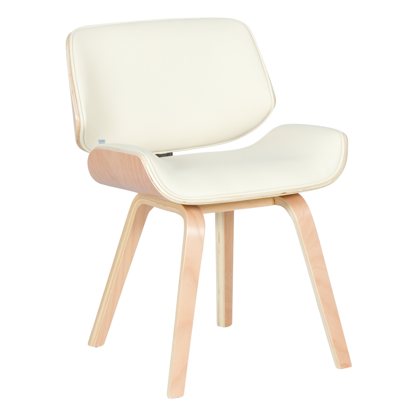 Трапезен стол Carmen 9976 - бук-крем