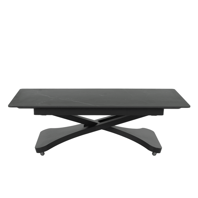 Маса с повдигащ механизъм ONOTO - черна