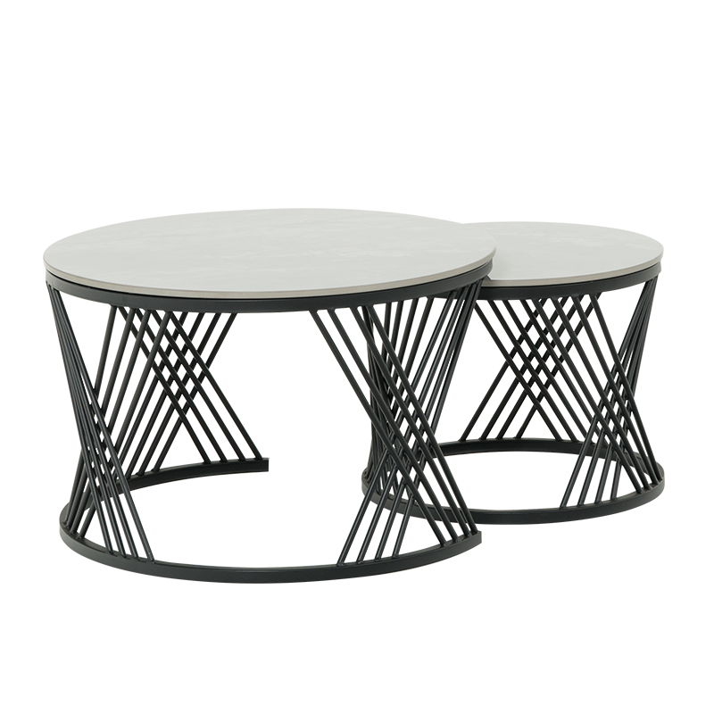 Комплект помощни холни масички FRESNO ДЕКО - сив