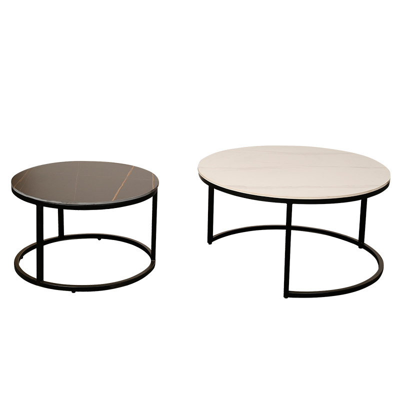 Комплект холни масички FRISKO - черно + бял