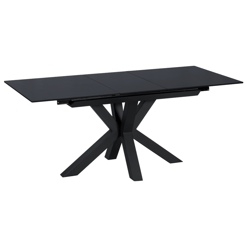 Разтегателна трапезна маса STARGARD - черна