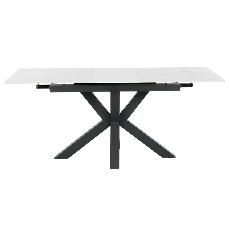 Разтегателна трапезна маса STARGARD - бяла