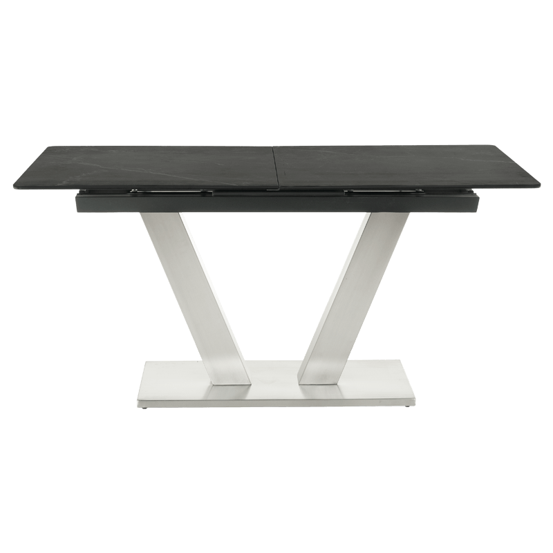 Разтегателна трапезна маса DUKLA - черна