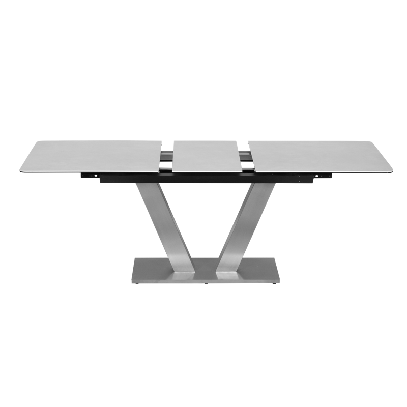 Разтегателна трапезна маса DUKLA - сива