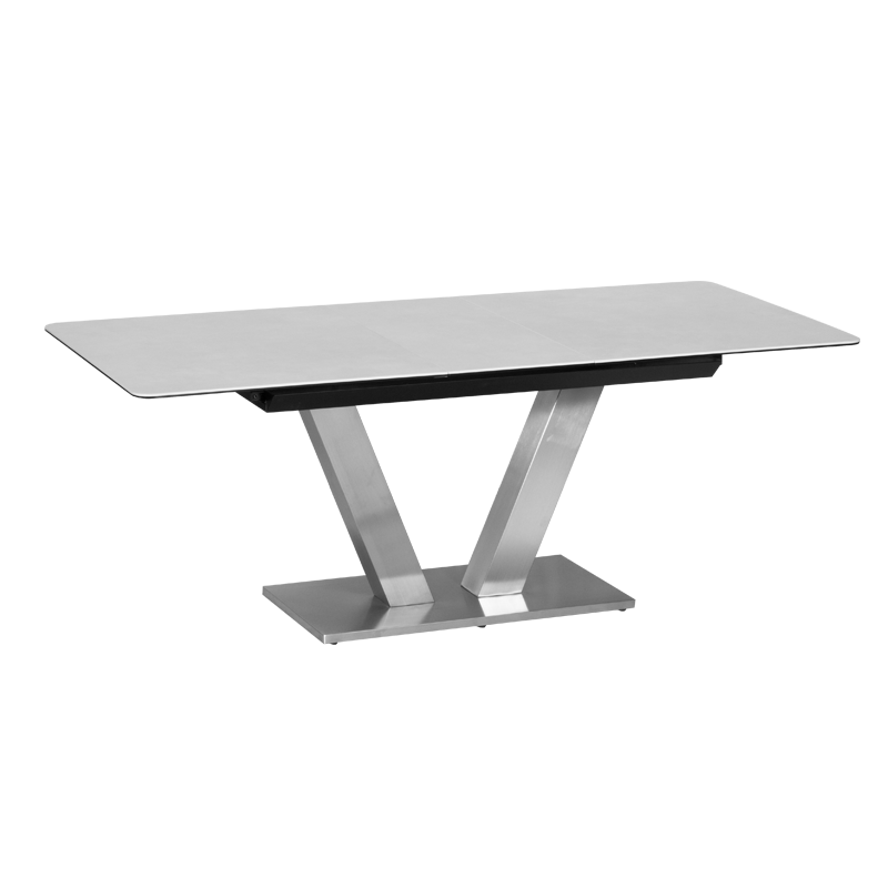 Разтегателна трапезна маса DUKLA - сива