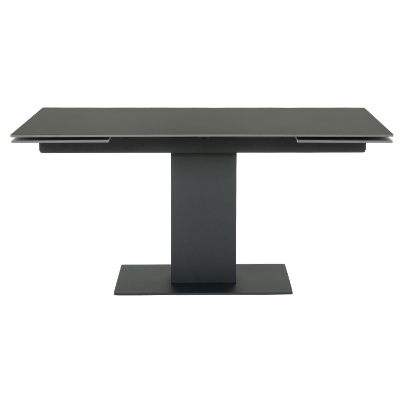 Разтегателна трапезна маса JURATA - черна
