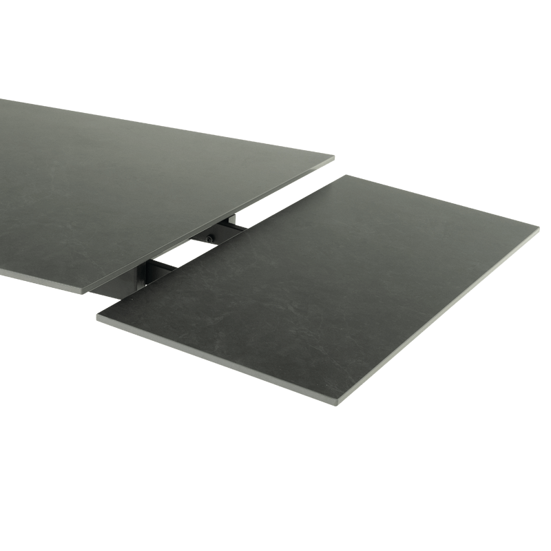 Разтегателна трапезна маса JURATA - черна