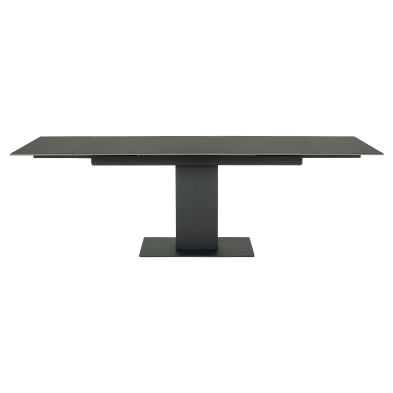 Разтегателна трапезна маса JURATA - черна