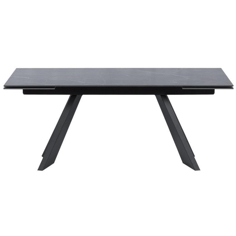 Разтегателна трапезна маса GLOGOW - черна