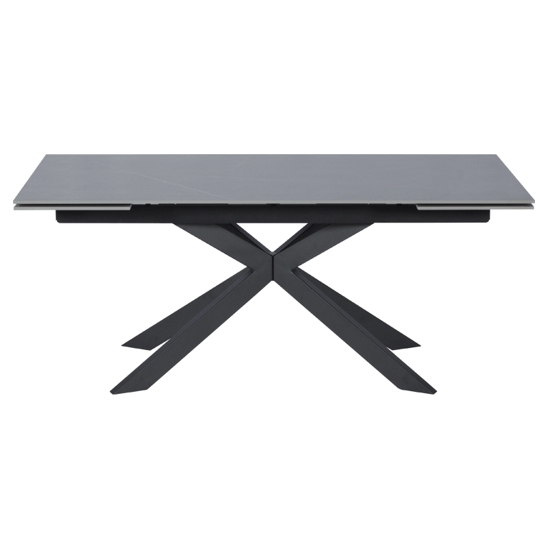 Разтегателна трапезна маса ELK - сива