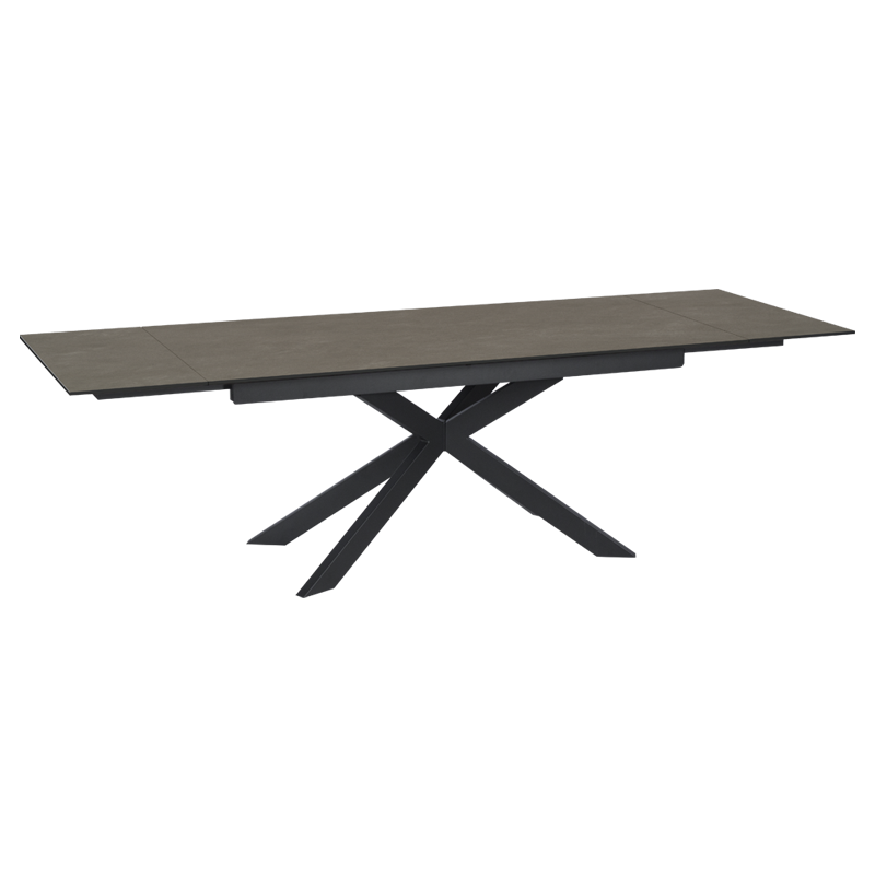 Разтегателна трапезна маса ELK X - бежова