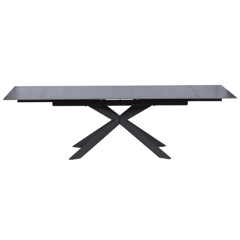 Разтегателна трапезна маса ELK - черна