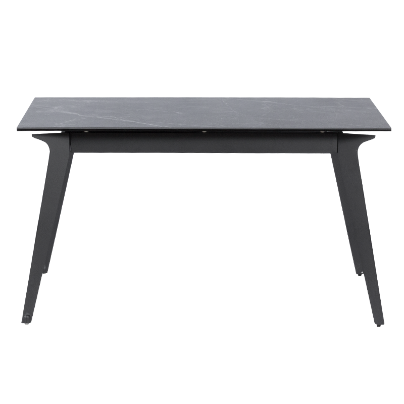 Разтегателна трапезна маса LAGOW - черна