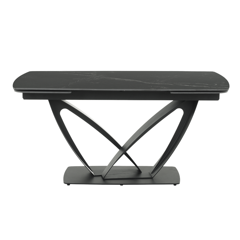 Разтегателна трапезна маса TORUN - черна