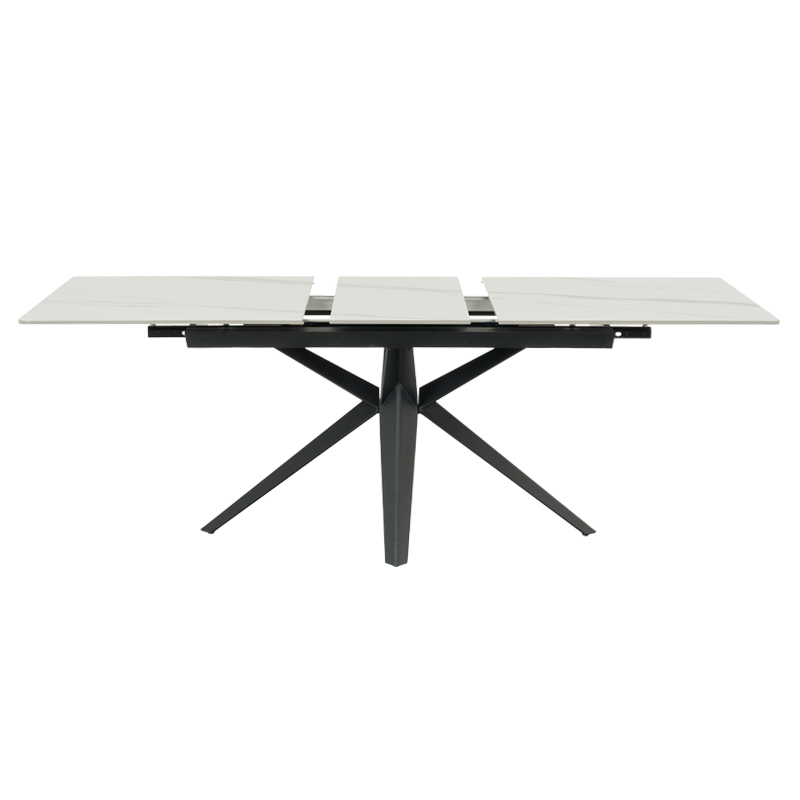 Разтегателна трапезна маса ZORY - бяла