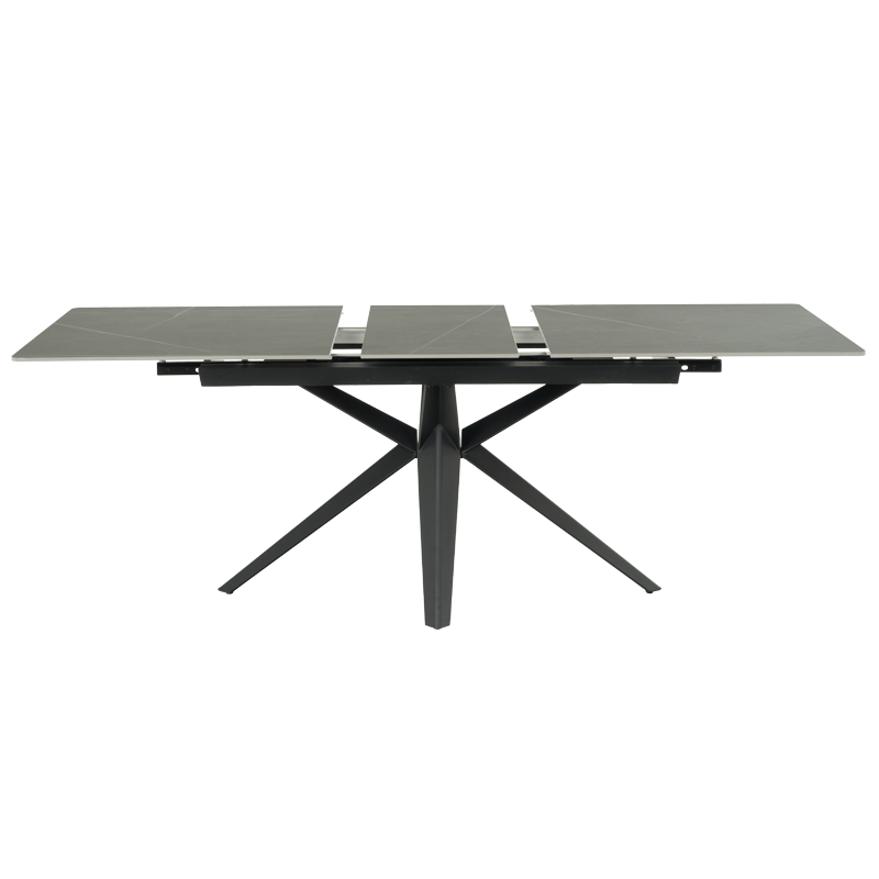 Разтегателна трапезна маса ZORY - сива