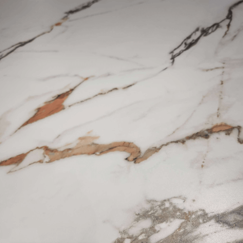 Разтегателна трапезна маса KOWAL - бяла