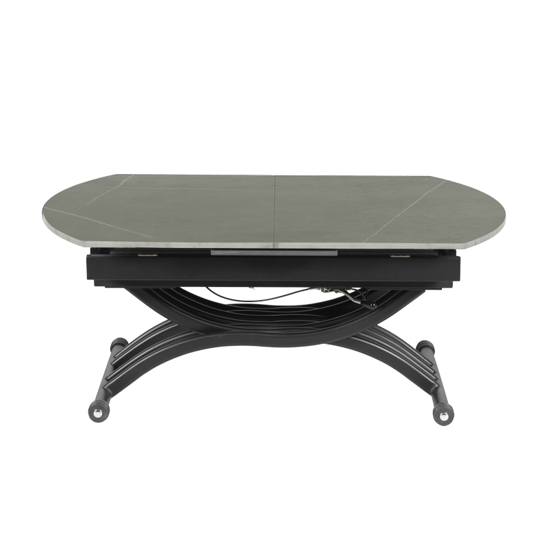 Разтегателна маса с повдигащ механизъм LESKO - сива