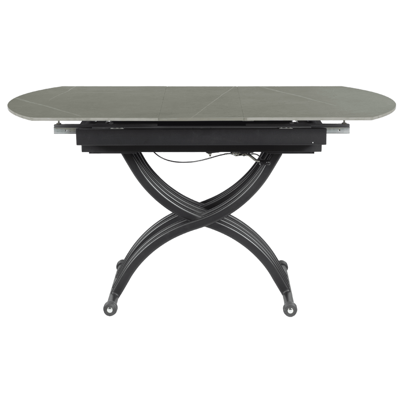 Разтегателна маса с повдигащ механизъм LESKO - сива