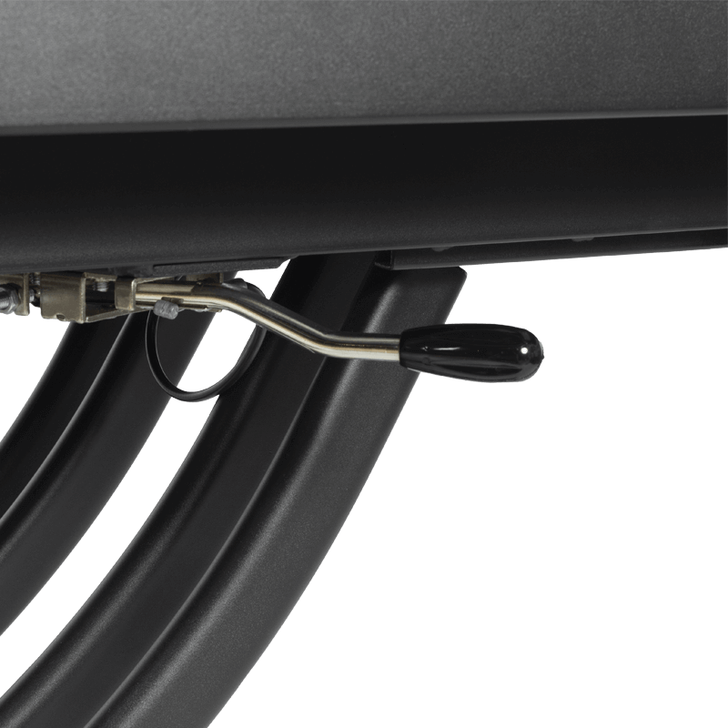 Разтегателна маса с повдигащ механизъм LESKO - сива