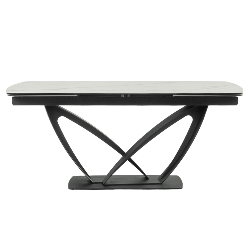 Разтегателна трапезна маса TORUN 2 - бяла