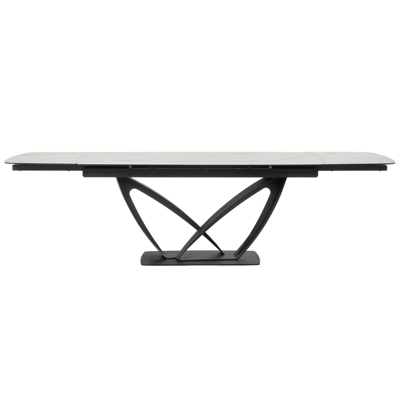 Разтегателна трапезна маса TORUN 2 - бяла