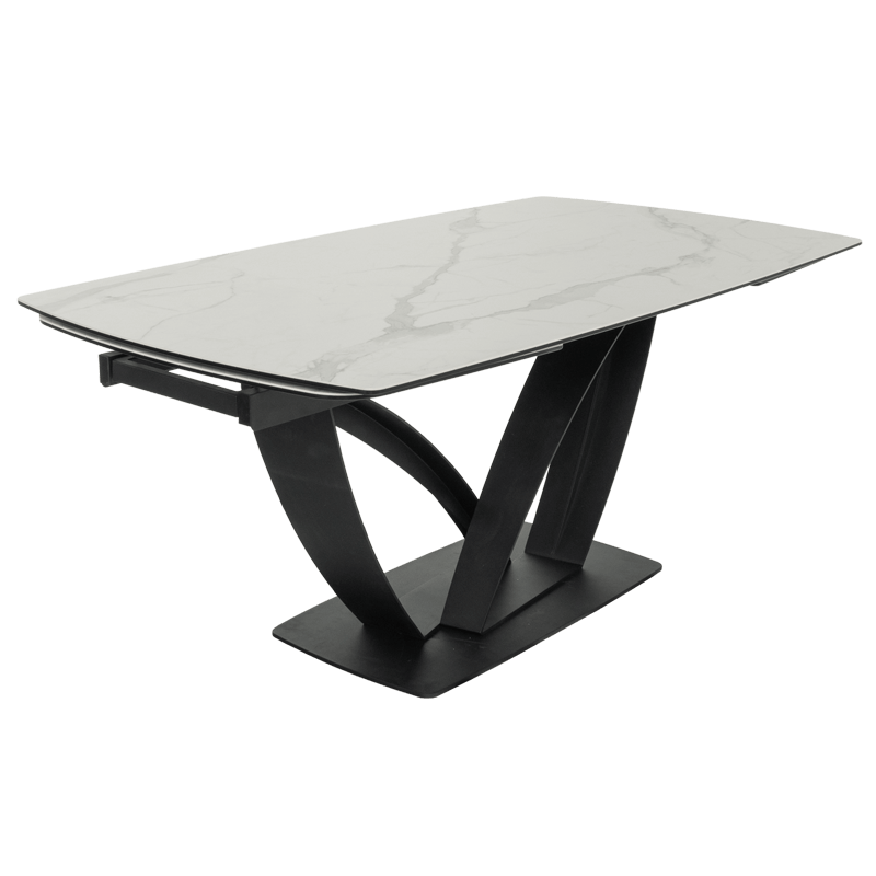 Разтегателна трапезна маса TORUN 2 - бяла