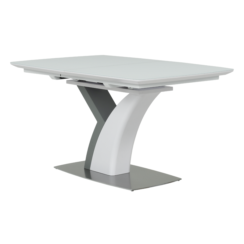 Разтегателна трапезна маса OMIS - бяла