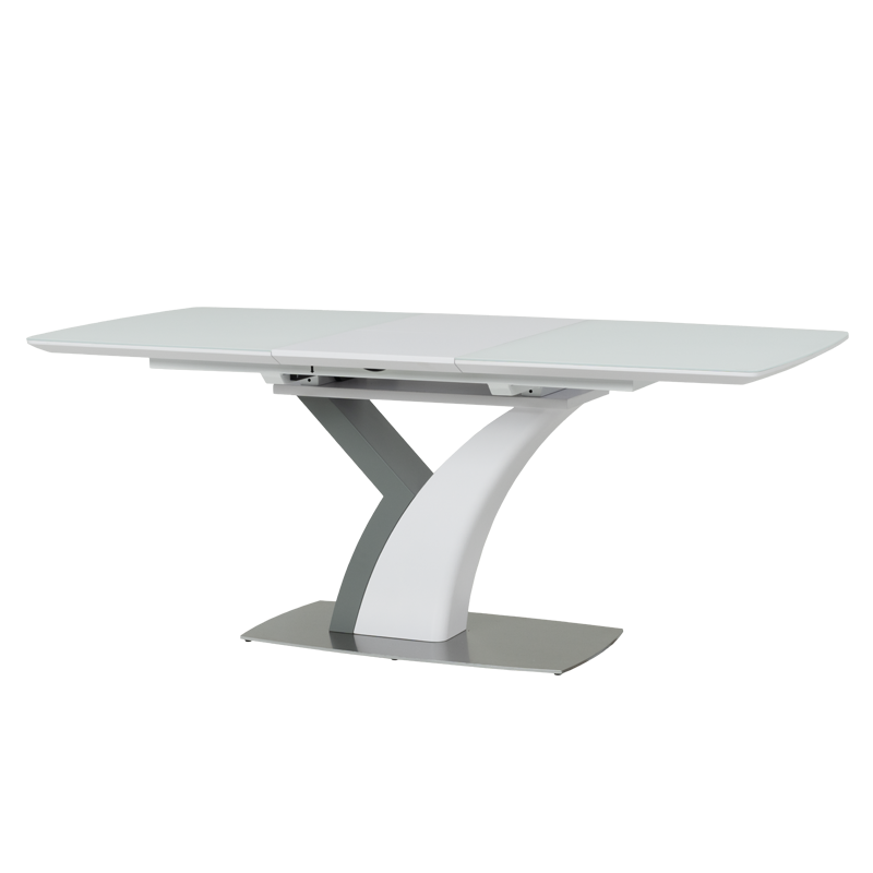 Разтегателна трапезна маса OMIS - бяла