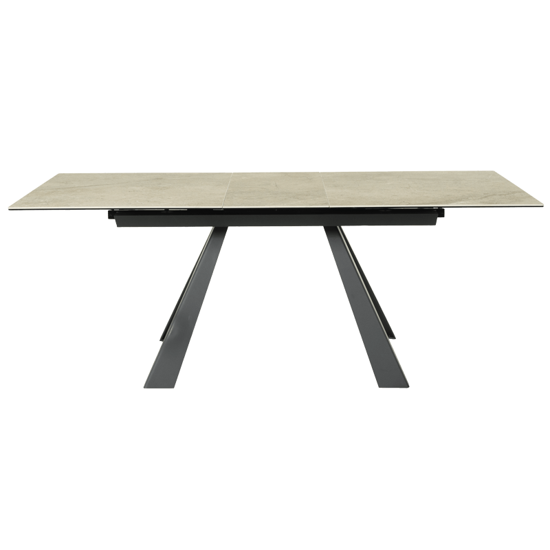 Разтегателна трапезна маса LASK - сива