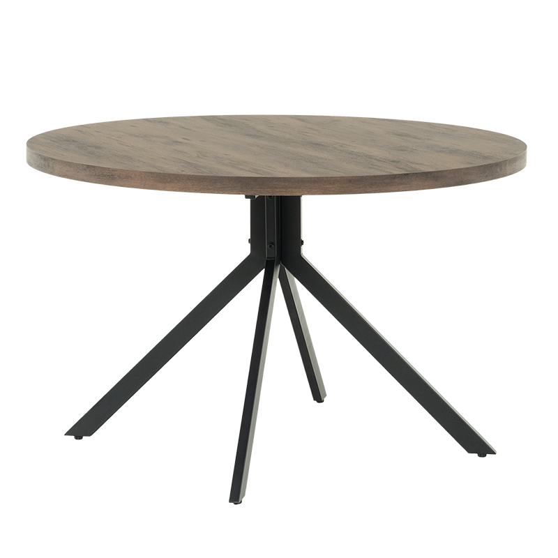 Трапезна маса LUDVIKA - орех / черно