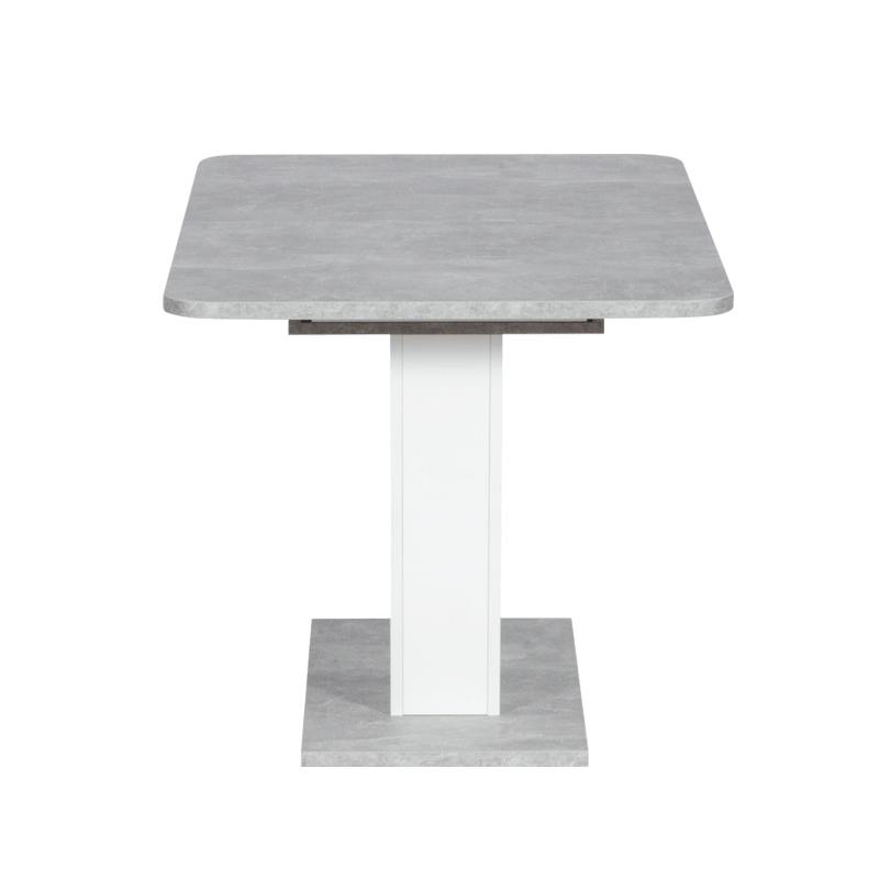 Разтегателна трапезна маса ALARA - бяла